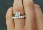 1 caret Natural GIA certified engagement rings