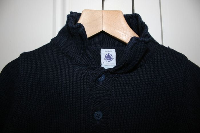 Petit Bateau Navy Cardigan Age 18 Months