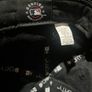 Authentic New Era New York yankees Mets Synthetic Leather Black 9FORTY baseball hat Cap Image 6