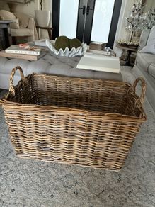 Large wicker basket