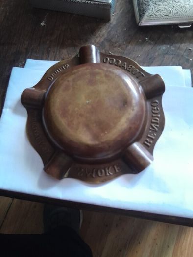 vintage brass ashtray Dublin