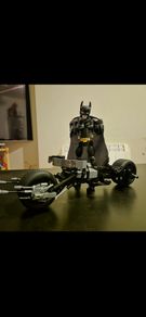 Lego batpod and batman (ready made)