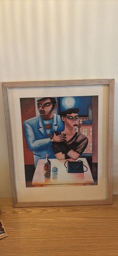 Graham Knuttle Print Framed