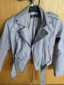Zara Faux Leather iliac jacket