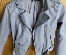 Zara Faux Leather iliac jacket