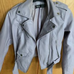 Zara Faux Leather iliac jacket