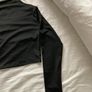 Long Sleeve Sports Cropped Top size S Image 4