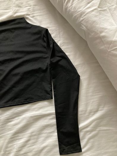 Long Sleeve Sports Cropped Top size S