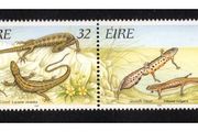 1995 Ireland Fauna &amp; Flora: Reptiles and Amphibians Commemorative Stamps Mint Never Hinged (MNH)