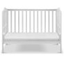 Cot bed and mattress Image 3