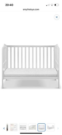 Cot bed and mattress