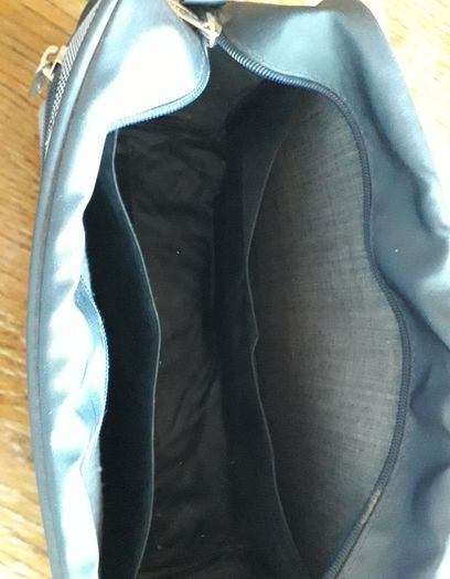 washbag - dark blue + grey pattern