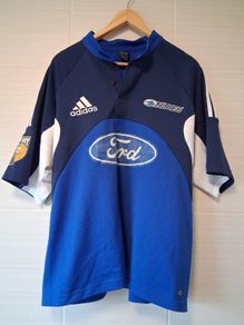 Auckland Blues Rugby Jersey. Official Adidas Jersey From Year 2002. Not A Modern Day Remake. Collect In Dublin Or Receive Via Post.