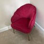 statement chair velvet Image 2