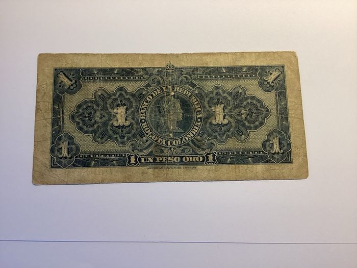 Banknotes Colombia
