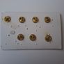 7 x Vintage Kalloggs Corn Flakes Rooster Logo Badges 1970's Image 4