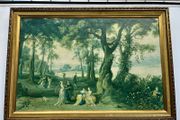 Large Framed Classical Landscape Print