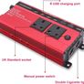 NEW SALE | 1500W Power Inverter 12V to 240V AC Car Converter with 3.1A 4 USB 2 AC Sockets Dual Car Adapter With 2 LED Display Image 3