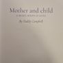 Mother And Child. A Secrets Hidden In Stone. By Paddy Campbell. Large Volume Book. In Good Condition. Image 3