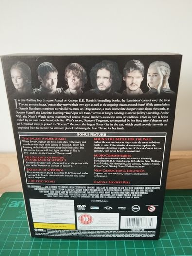 Game of Thrones Season 4 DVD