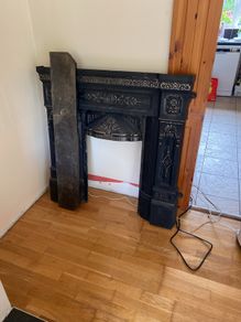 fireplace frame