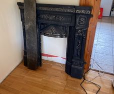 fireplace frame