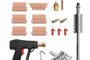 BRAND NEW 81pcs Dent Puller Kit Car Body Repairing Tools Spot Welding Electrodes Spotter Welder Machine Removing Dents Remover Device