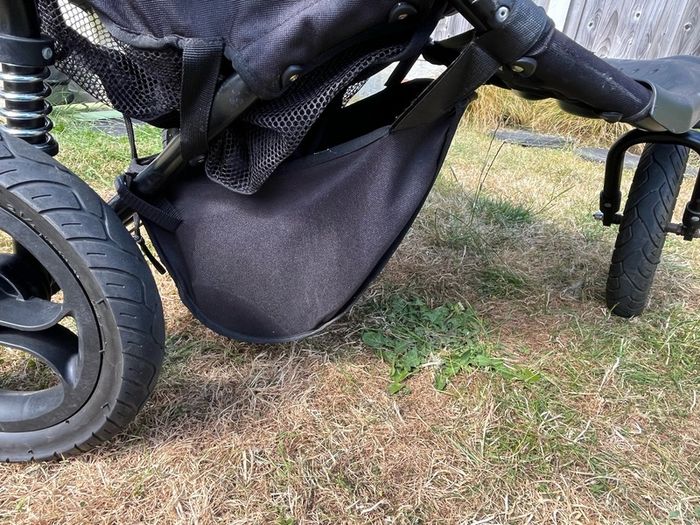 Out and about double buggy