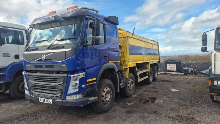 Volvo tipper and man tipper lorry for sale