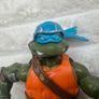 2003 TMNT Scootin Leonardo Teenage Mutant Ninja Turtles TMNT approx. 12 cm. Used Please see photos Image 3