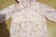 Next Unicorn Print Shower Resistant Jacket 12-18 months