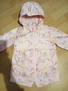 Next Unicorn Print Shower Resistant Jacket 12-18 months