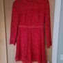 Chritmas Party Red Lace Dress - Delivery Image 5