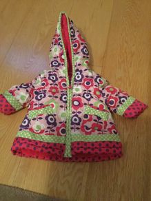 Baby girl coat 0-3mths Blue Zoo