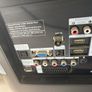 samsung  32 " TV  "Not a smart tv "with glass and chrome table stand works perfectly but no remote Image 7