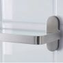 ikea brogrund glass and chrome shelf Image 3