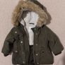 Warm fleece lined Hooded Parka Jacket Image 9