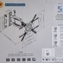 TV Wall Mount Bracket Tilt Swivel 32" - 55" TV Image 2