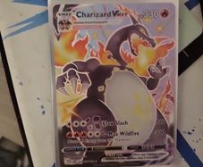 Shiny charizard vmax pokemon card