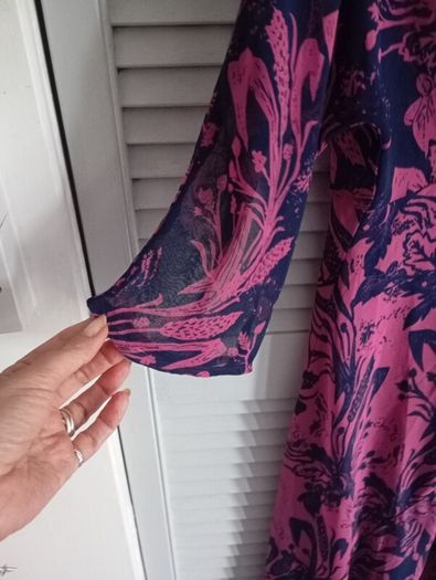 Mint velvet floral midi dress