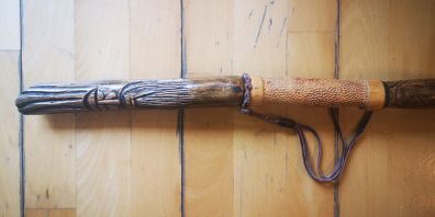 Hand Carved Decorative Walking Stick