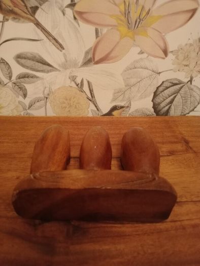 Vintage Hand Carved 3 Wise Monkeys