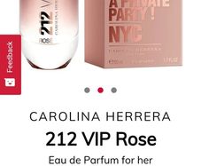 212 Vip Rose Carolina Herrera EDP
