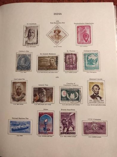 Stamp album 115 New Age