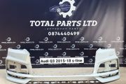 Audi Q3 2015-18 s line front bumper