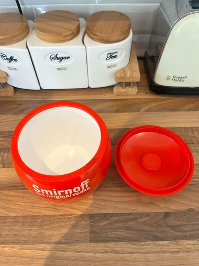 Vintage Smirnoff Bar Ice Tub