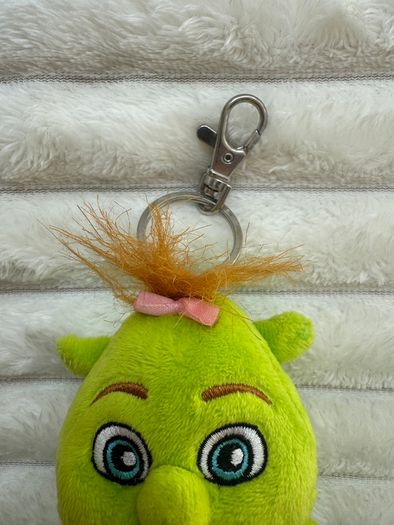 Shrek Adventure Baby Plush Girl Keyring Used Please look at the pictures