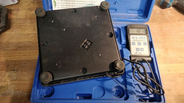 ITE WS-055 Refrigerant Weighing and Recovery Scale