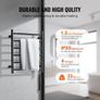 6 Bars Towel Warmer Rack, Wall Mounted Heated Towel Rack for Bathroom, IPX5 Waterpoof Towel Heater Rack with Timer & LED Display Screen Image 2