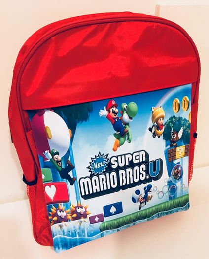 Super Mario Backpack school bag for kids backpack rucksack back to school stationery